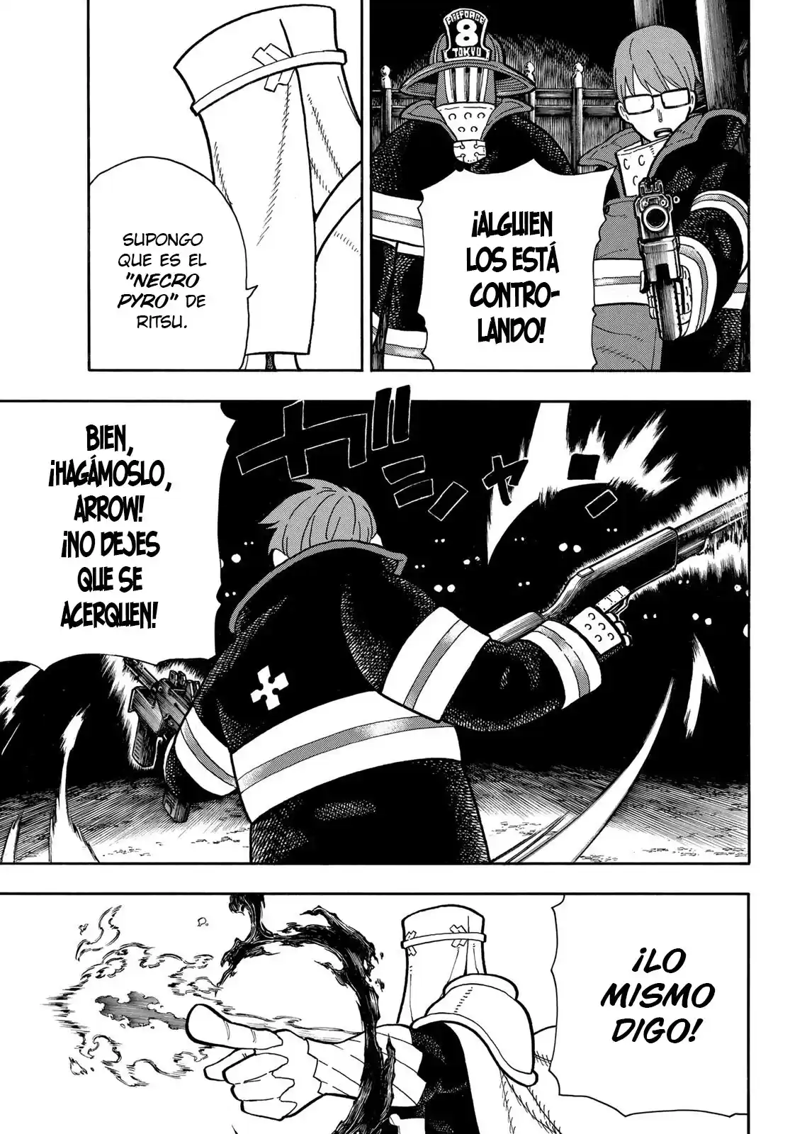 Enen no Shouboutai Capitulo 241: El Camino Del Guardián página 5