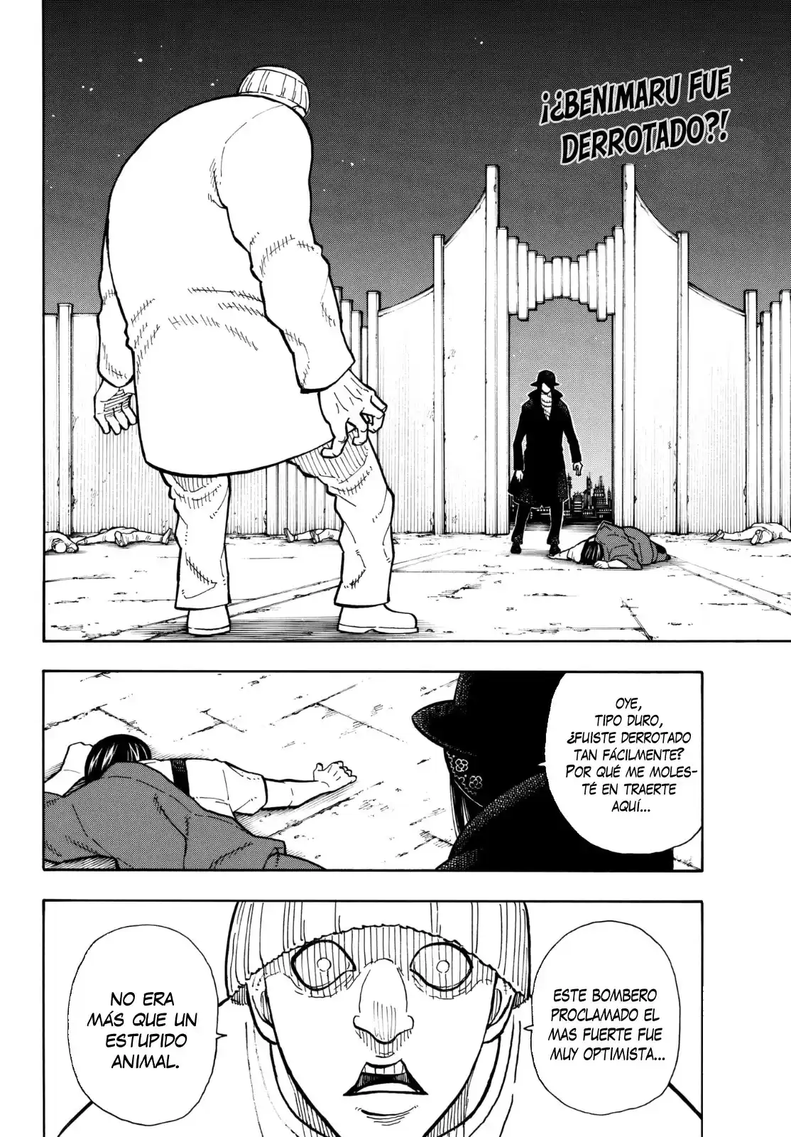 Enen no Shouboutai Capitulo 125: La Sombra Nacida de la Luz Divina página 4