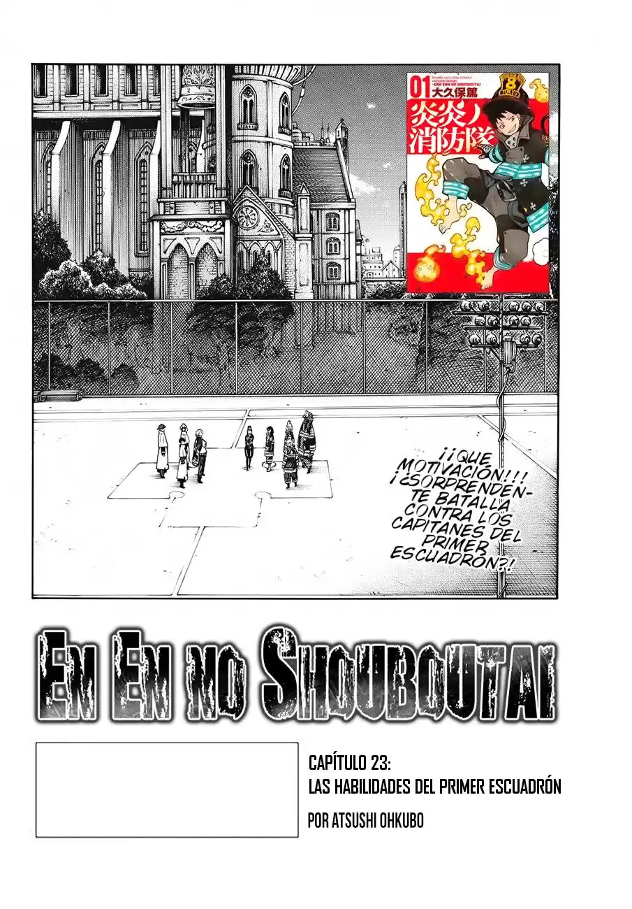 Enen no Shouboutai Capitulo 23: Las habilidades del primer escuadrón página 3