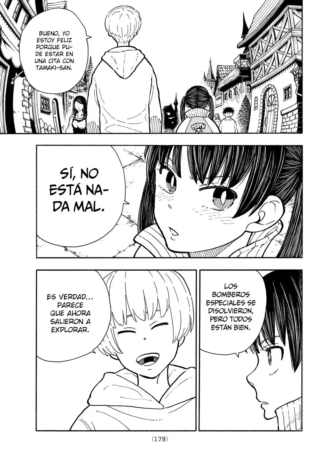 Enen no Shouboutai Capitulo 303 página 4