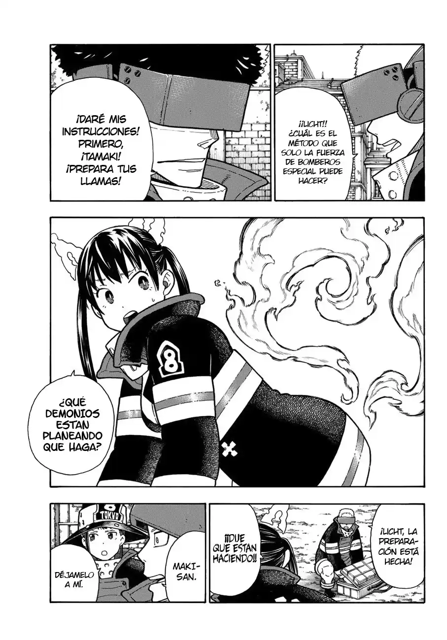 Enen no Shouboutai Capitulo 185: Experimento De Combate página 9