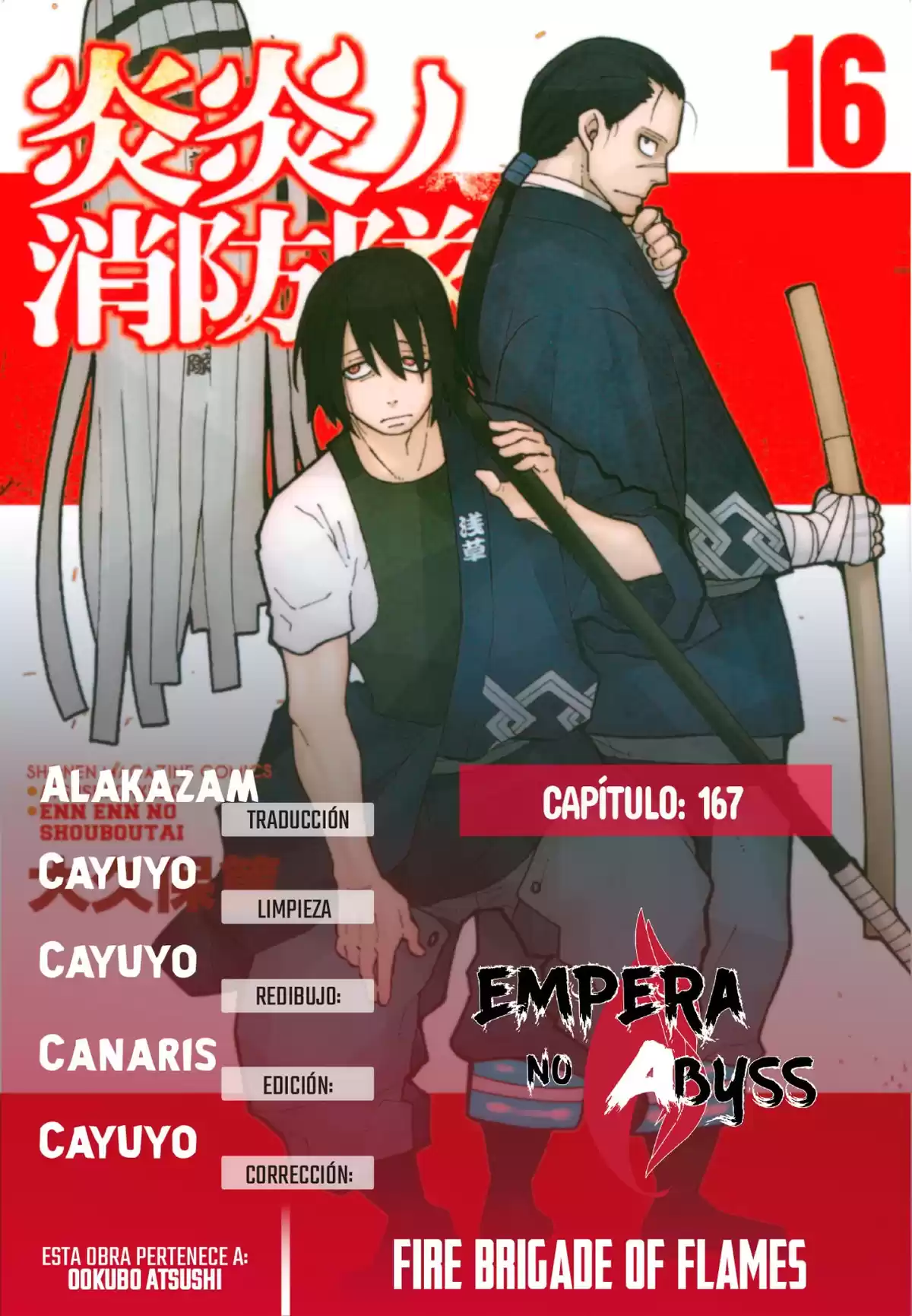 Enen no Shouboutai Capitulo 167: Hombre Heroico página 1