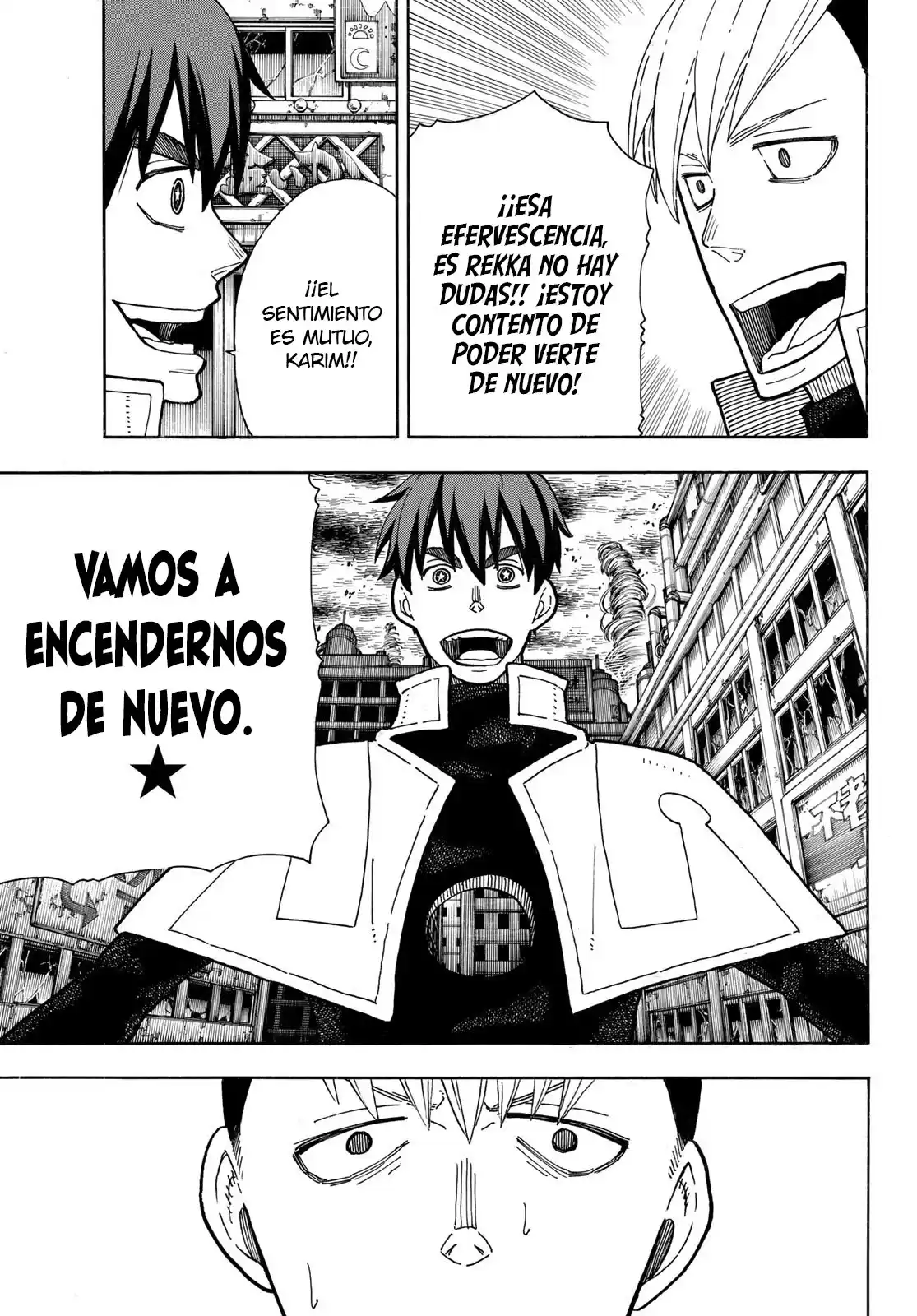 Enen no Shouboutai Capitulo 257: El Bastardo Entusiasta Desesperado página 5