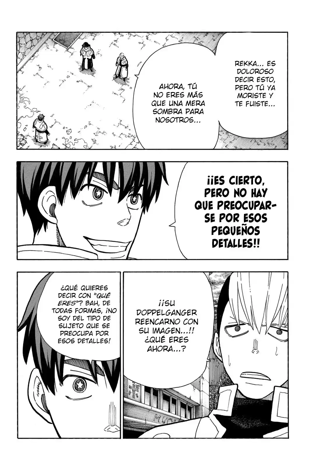 Enen no Shouboutai Capitulo 257: El Bastardo Entusiasta Desesperado página 6