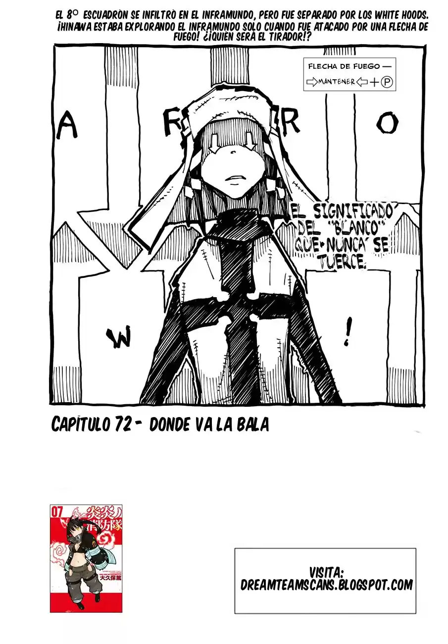 Enen no Shouboutai Capitulo 72: Donde va la bala página 2