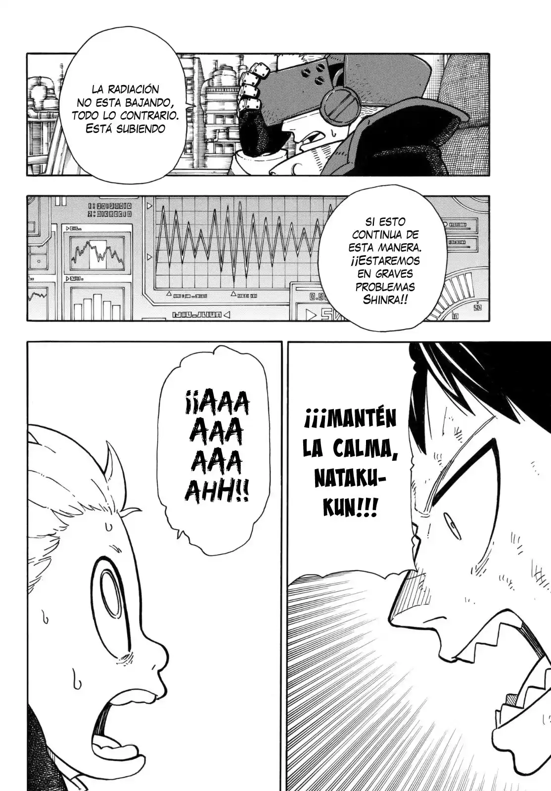 Enen no Shouboutai Capitulo 144: Presión página 8