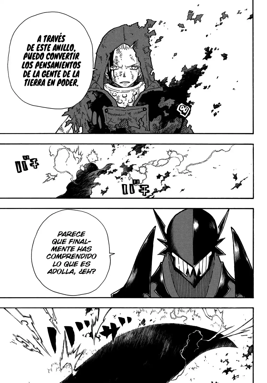 Enen no Shouboutai Capitulo 268: La Armadura De Batalla Del Rey De Los Caballero página 5