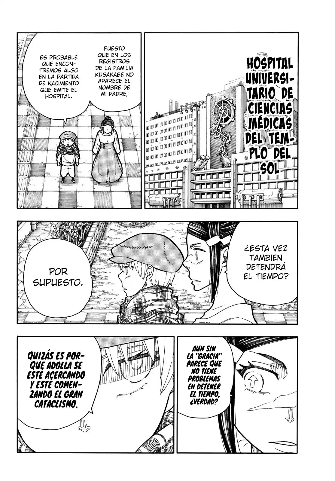 Enen no Shouboutai Capitulo 231: Nacimiento página 5