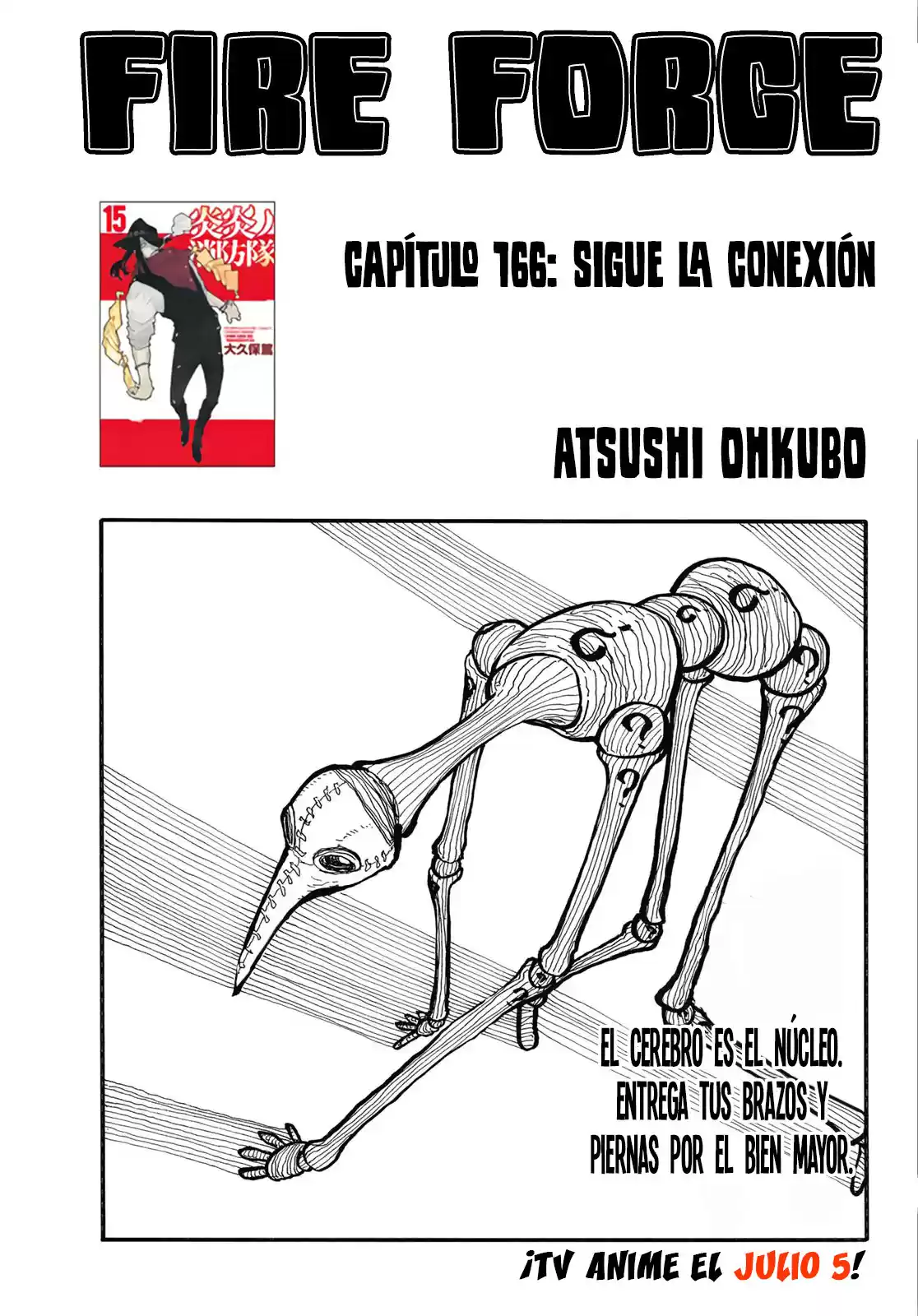 Enen no Shouboutai Capitulo 166: Sigue La Conexión página 4