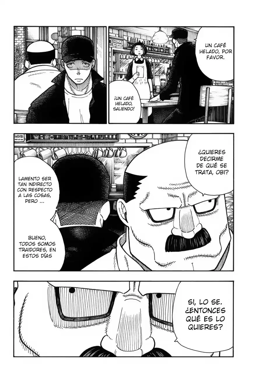 Enen no Shouboutai Capitulo 209: Pelea Secreta página 6