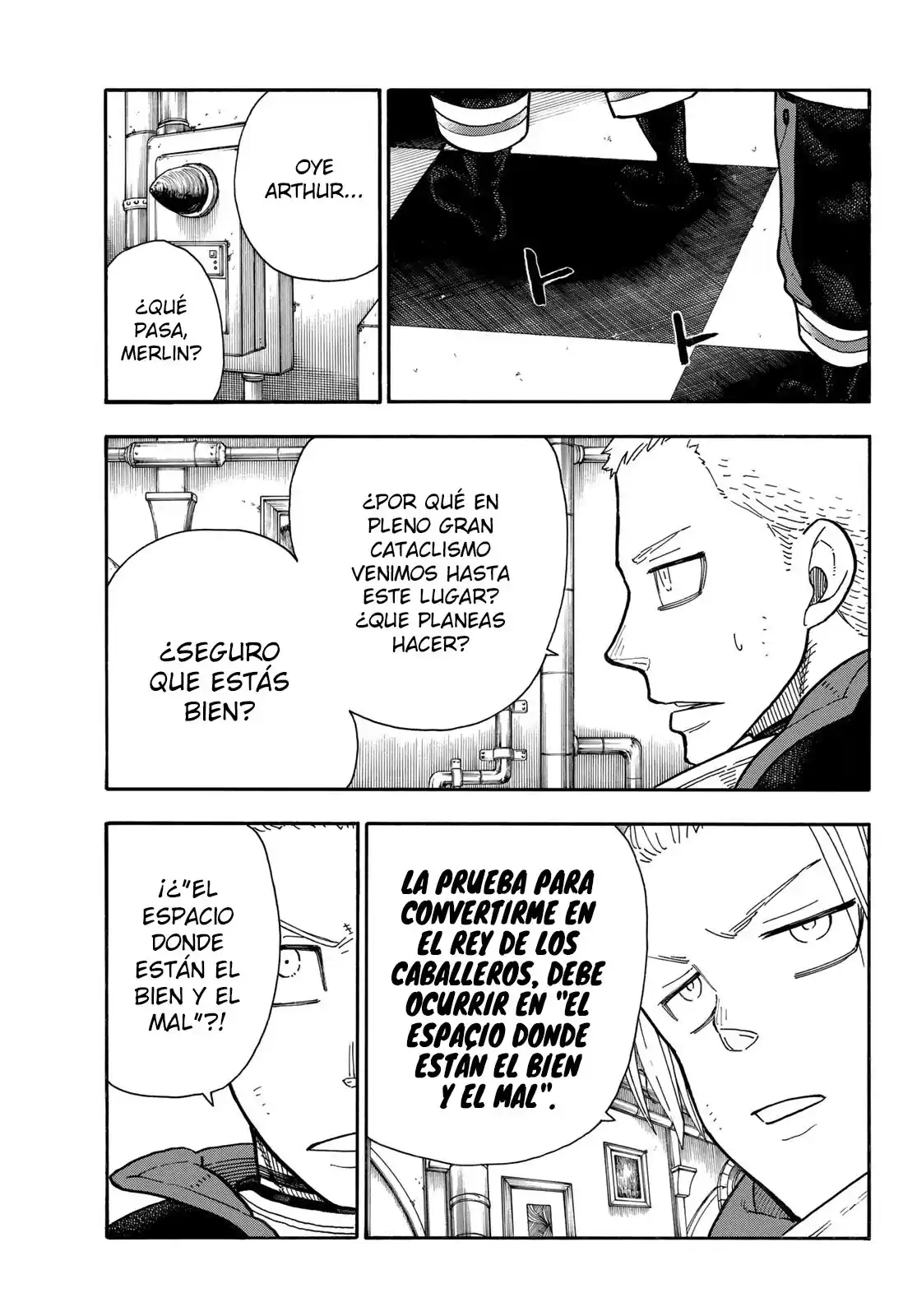 Enen no Shouboutai Capitulo 258: La Prueba Para Salvar Al Mundo página 4