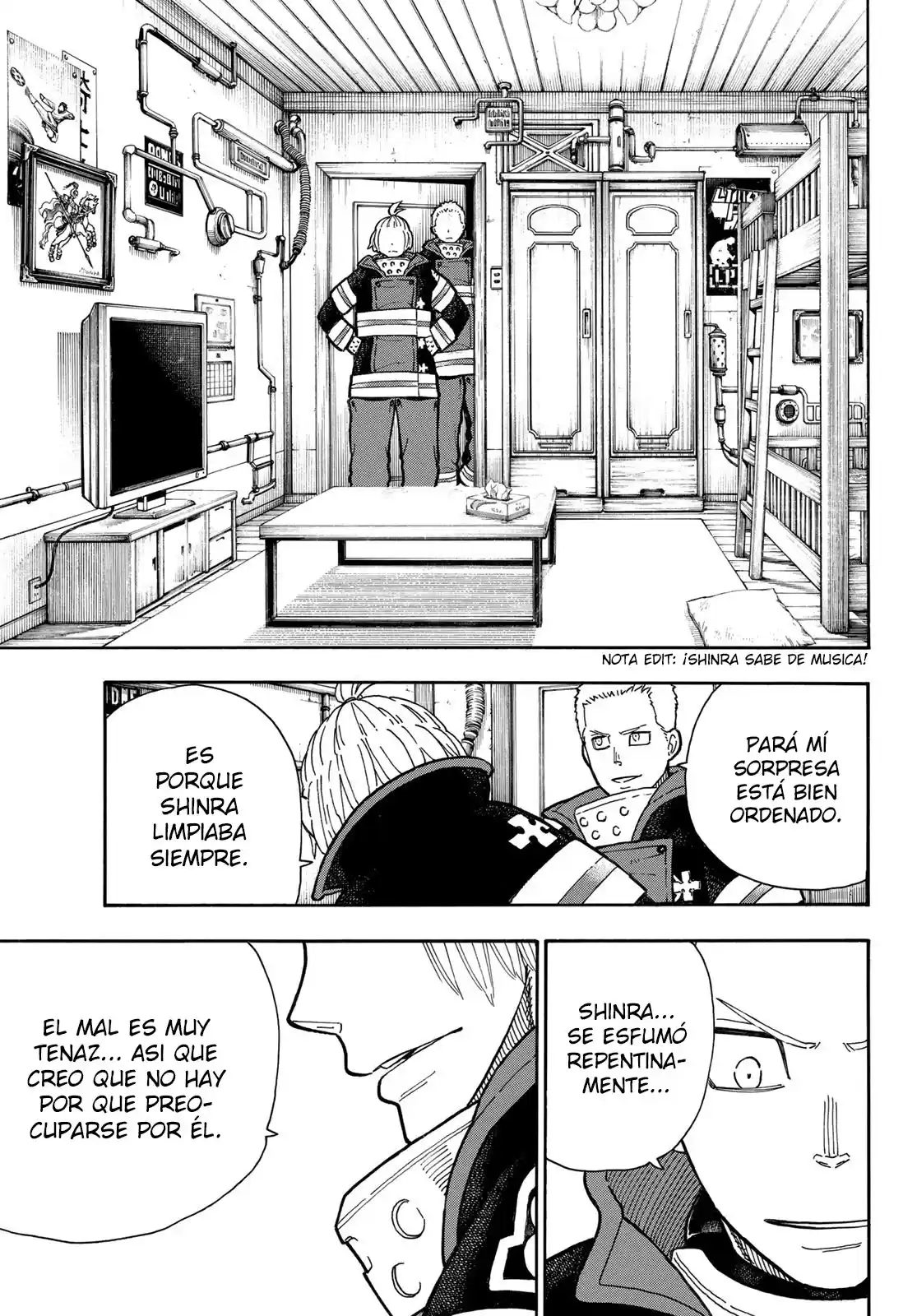 Enen no Shouboutai Capitulo 258: La Prueba Para Salvar Al Mundo página 6