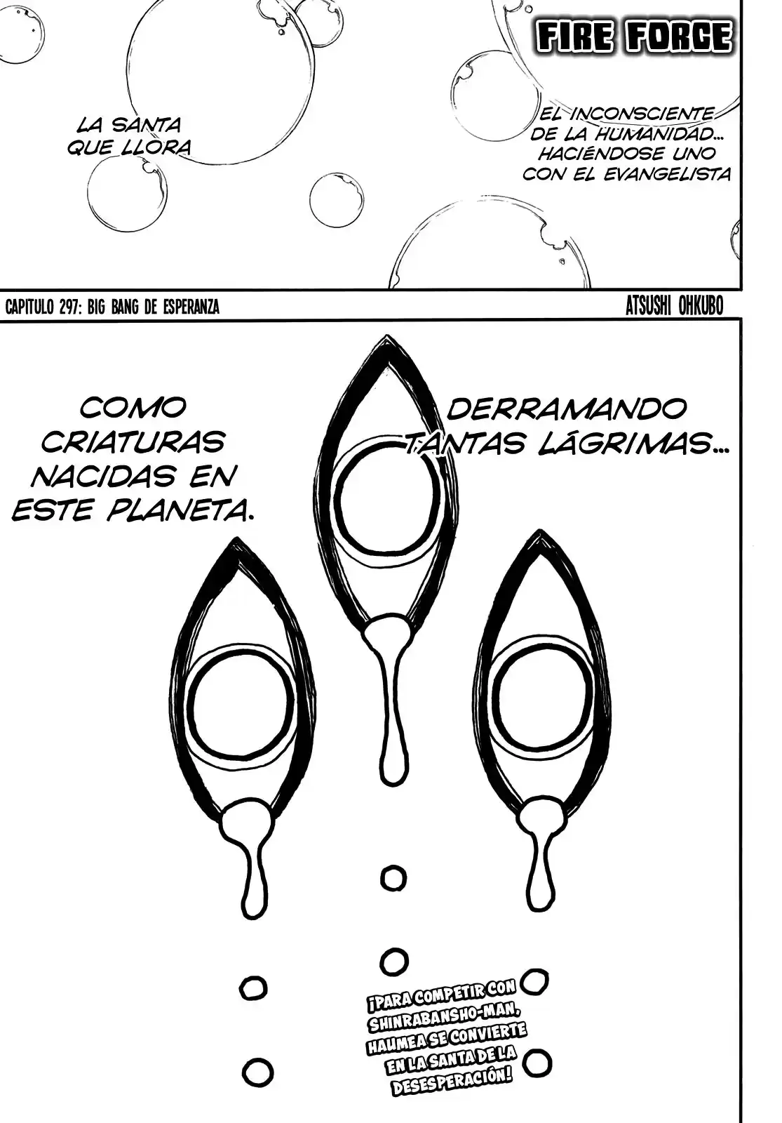 Enen no Shouboutai Capitulo 297: Big Bang De Esperanza página 3