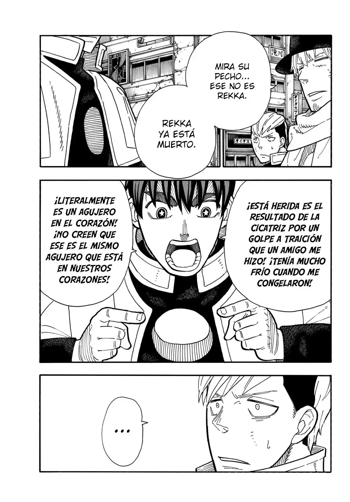 Enen no Shouboutai Capitulo 259: Amigo Mio página 5