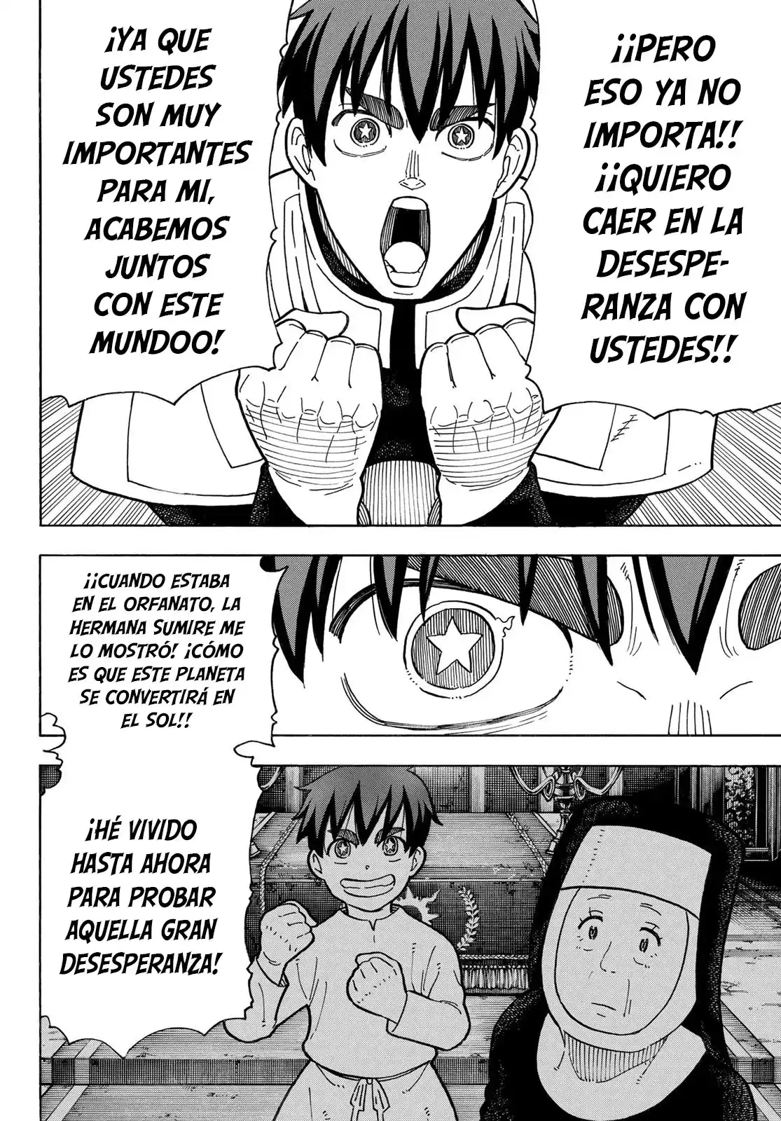 Enen no Shouboutai Capitulo 259: Amigo Mio página 6