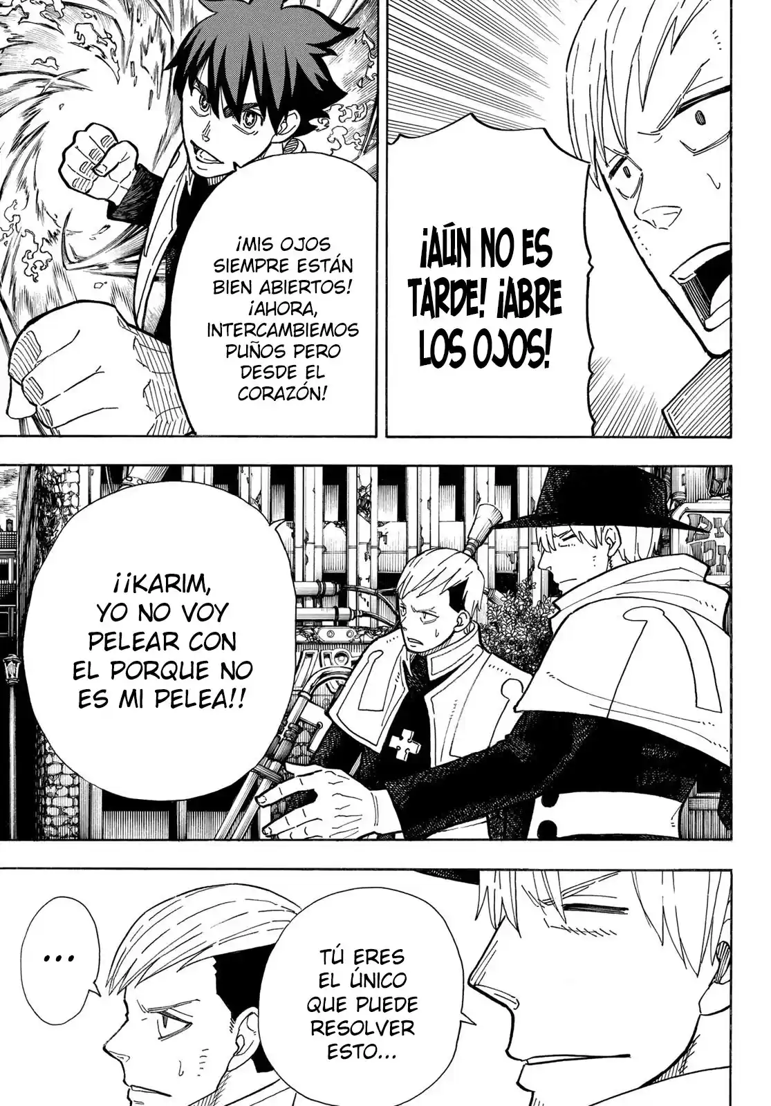 Enen no Shouboutai Capitulo 259: Amigo Mio página 7