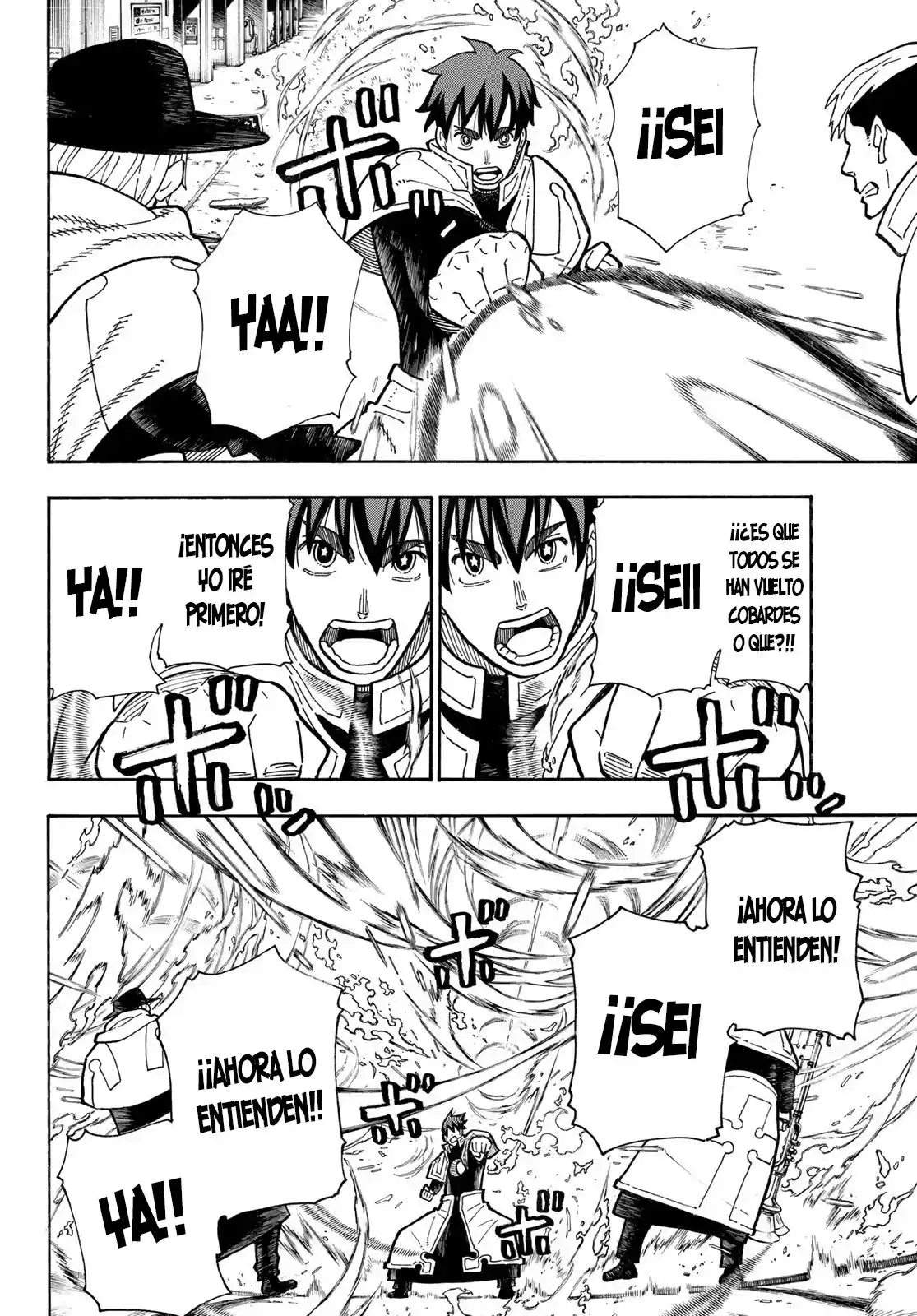 Enen no Shouboutai Capitulo 259: Amigo Mio página 8