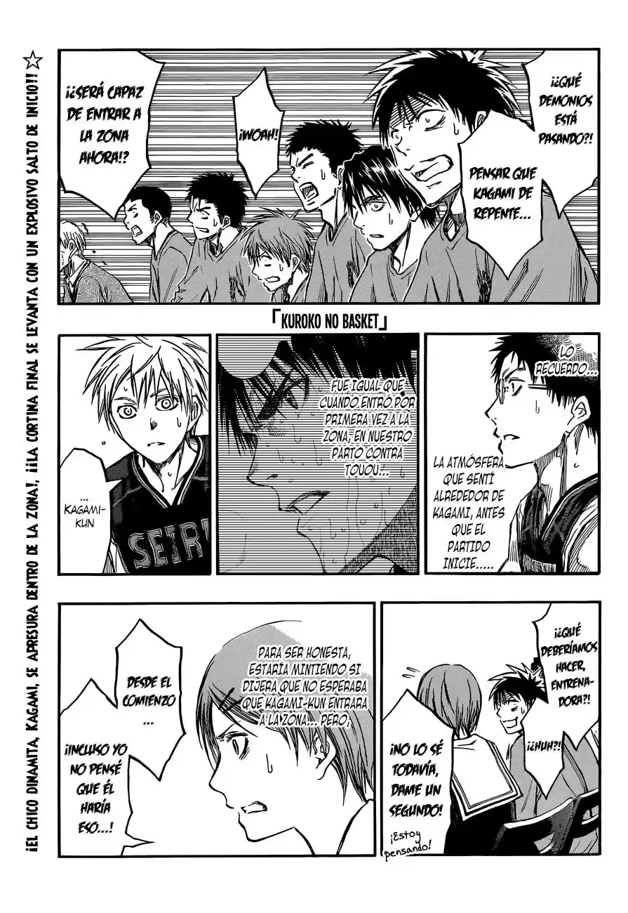 Kuroko no Basket Capitulo 233: ¿Esto no es un poco malo para el? página 3