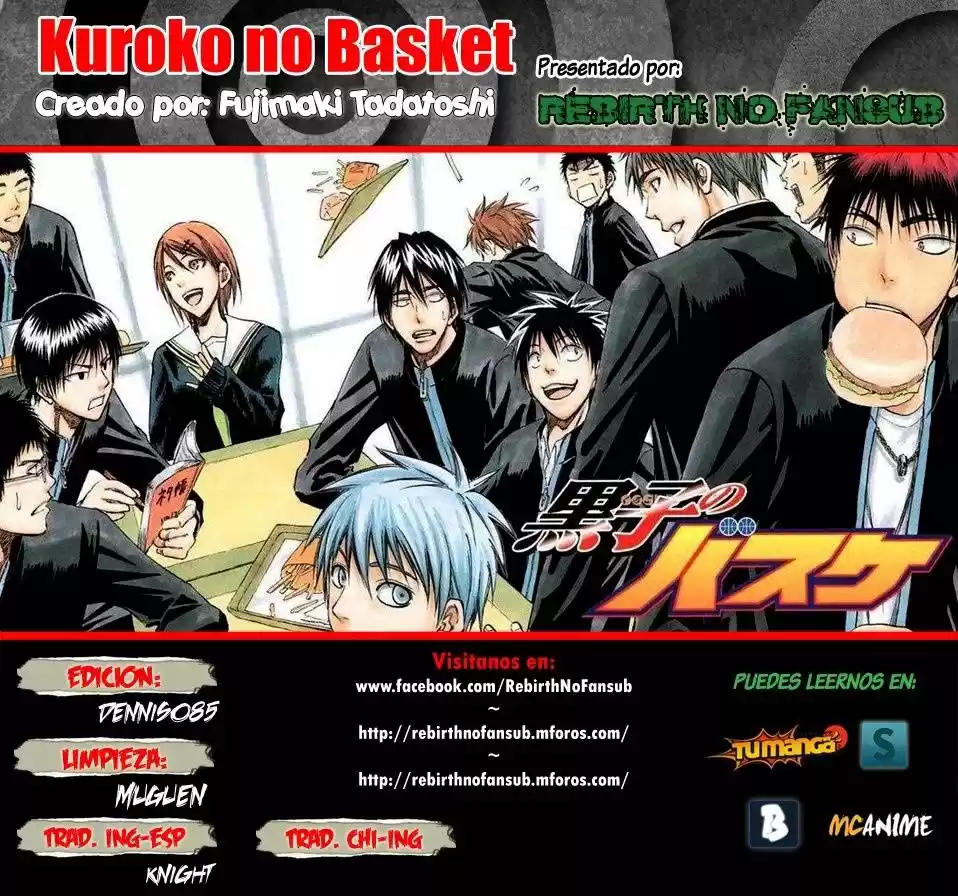 Kuroko no Basket Capitulo 194 página 3