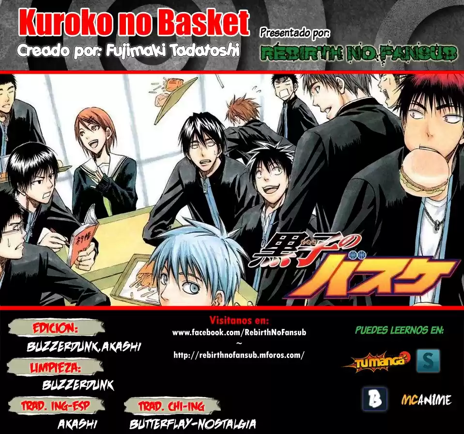 Kuroko no Basket Capitulo 218 página 1