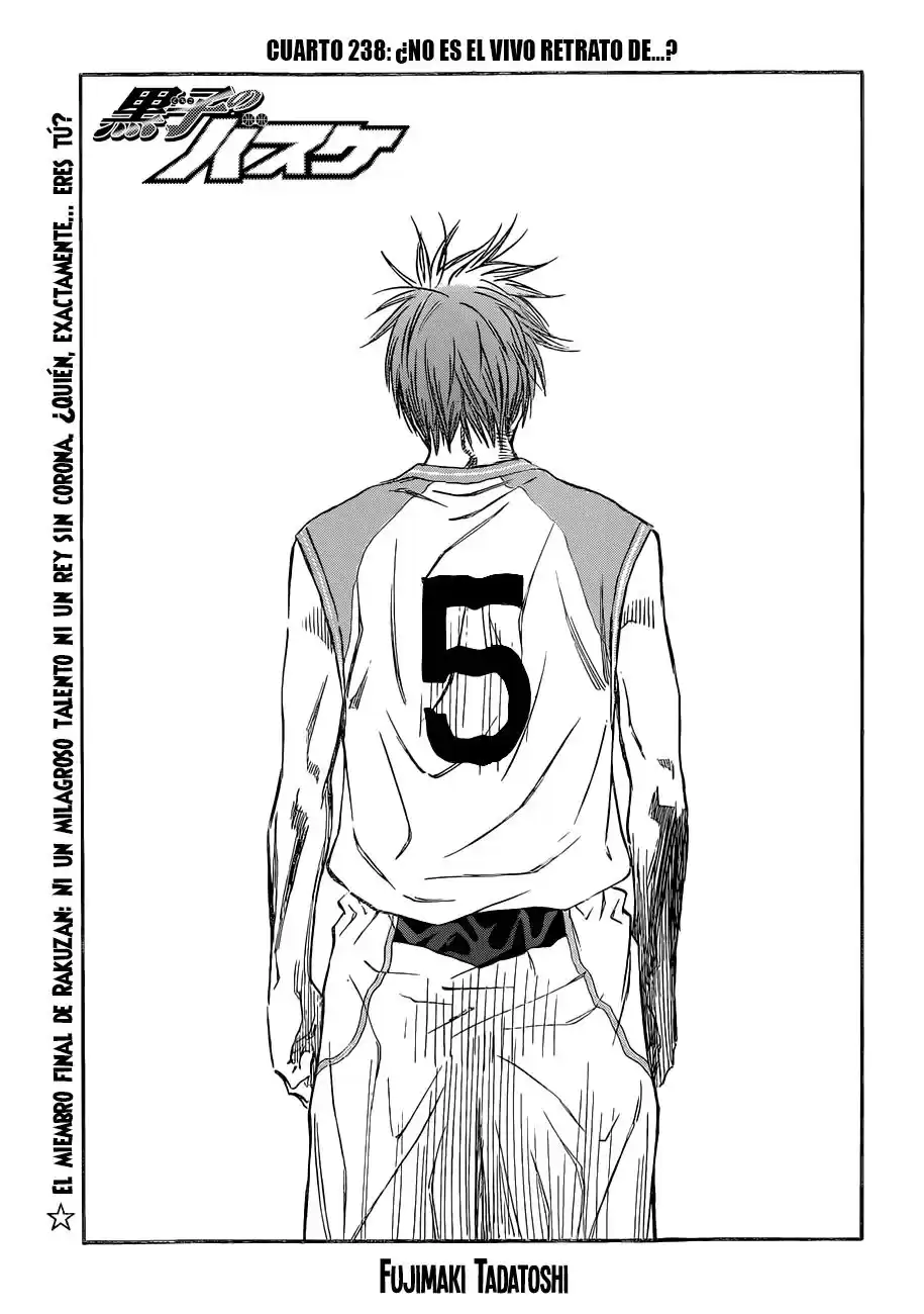 Kuroko no Basket Capitulo 238 página 3