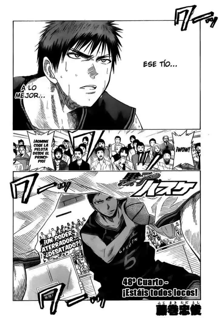 Kuroko no Basket Capitulo 48 página 3