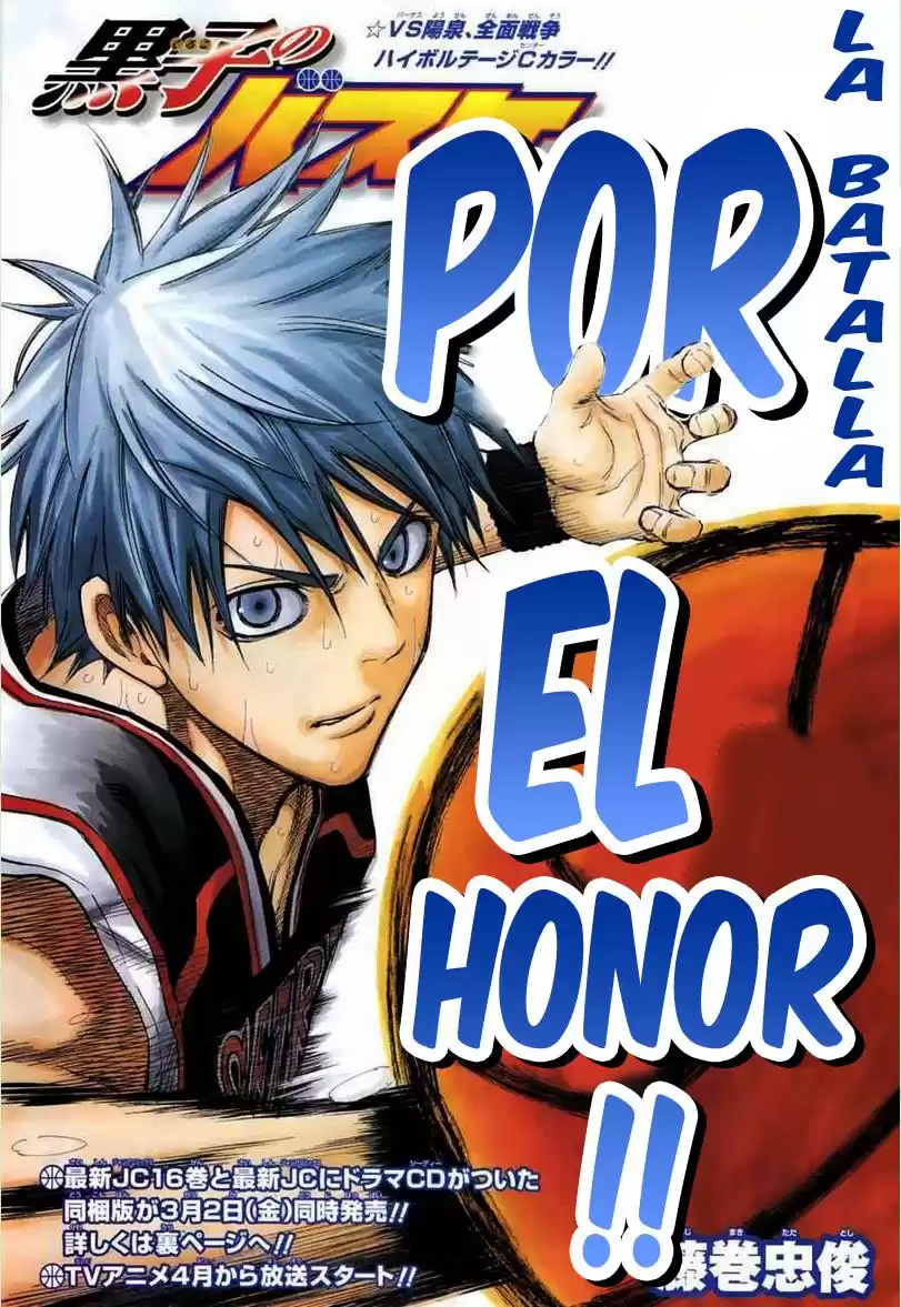 Kuroko no Basket Capitulo 153 página 2