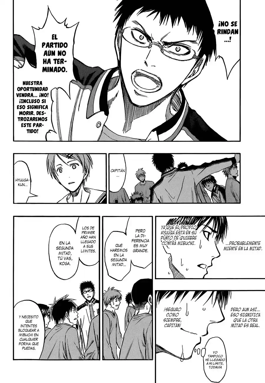 Kuroko no Basket Capitulo 246: No es suficiente página 5