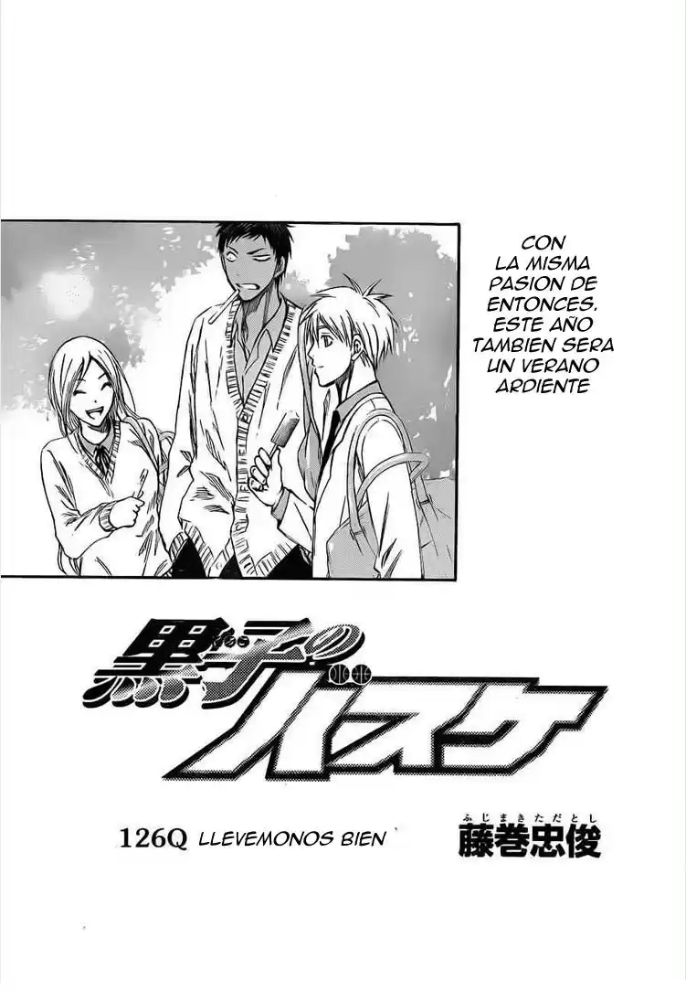 Kuroko no Basket Capitulo 126 página 3