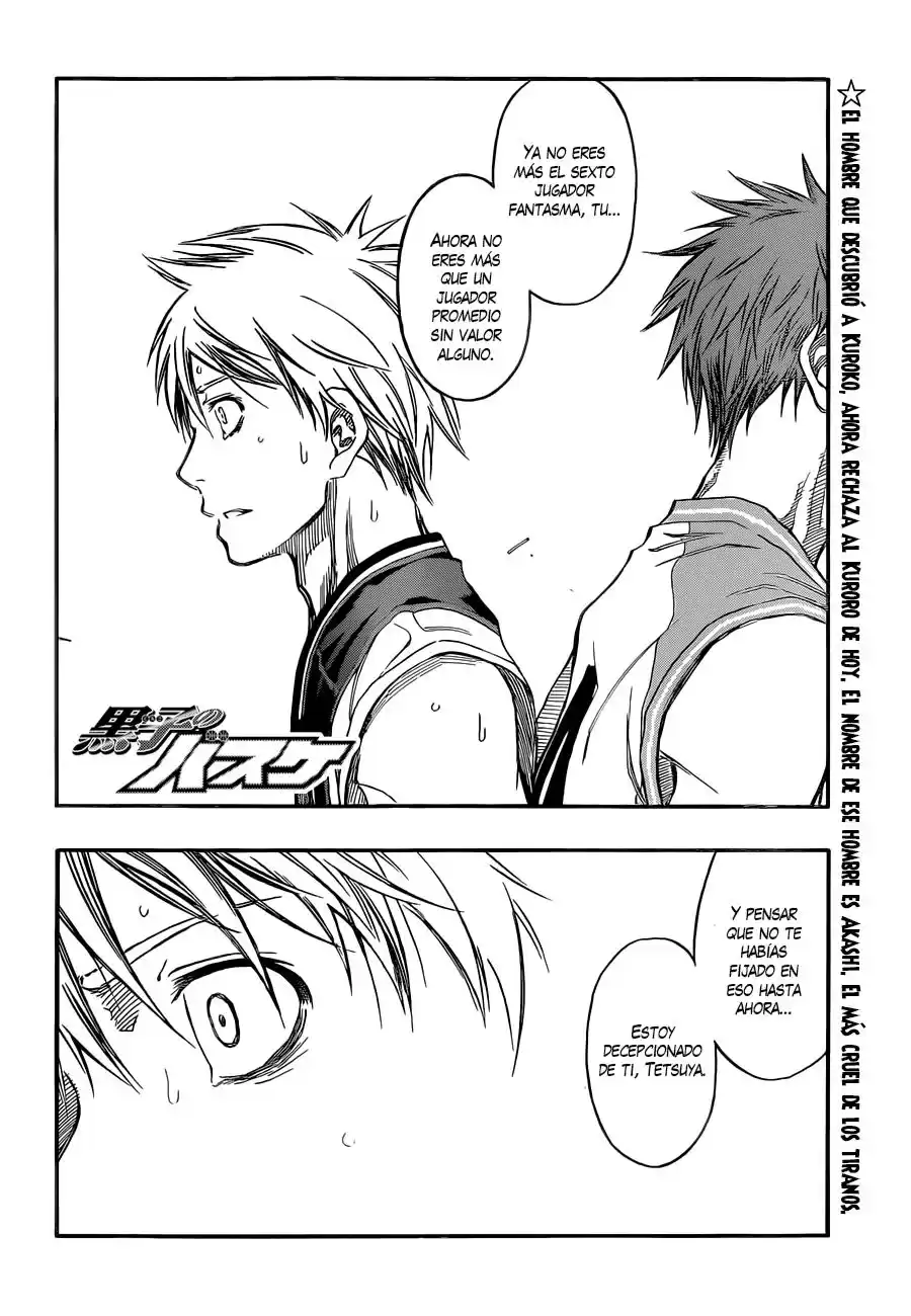 Kuroko no Basket Capitulo 237: ¿No crees que es ingenuo? página 4