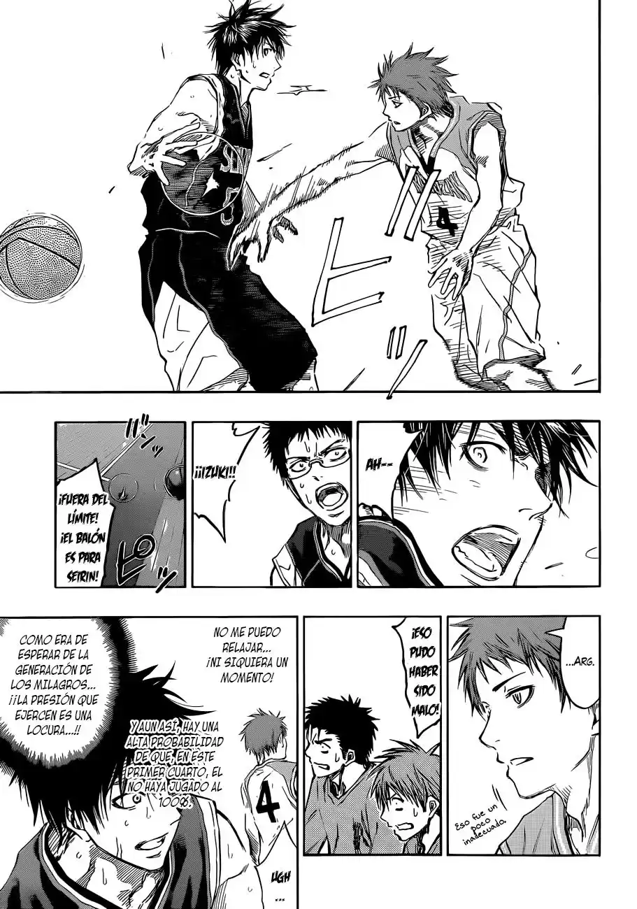 Kuroko no Basket Capitulo 237: ¿No crees que es ingenuo? página 7