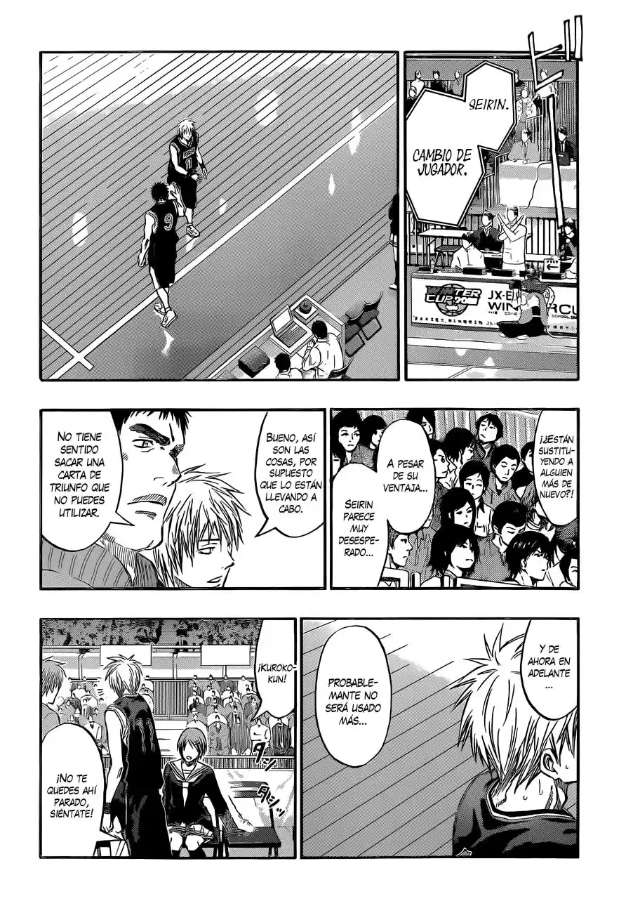 Kuroko no Basket Capitulo 237: ¿No crees que es ingenuo? página 8