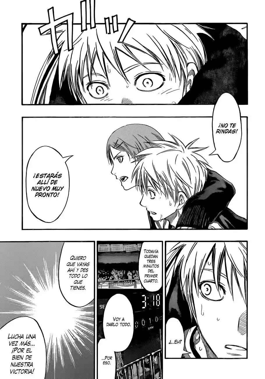 Kuroko no Basket Capitulo 237: ¿No crees que es ingenuo? página 9