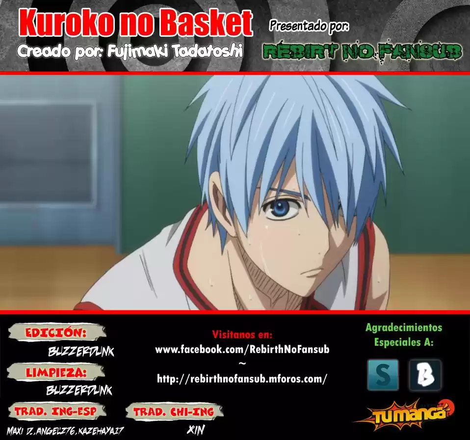 Kuroko no Basket Capitulo 190 página 1