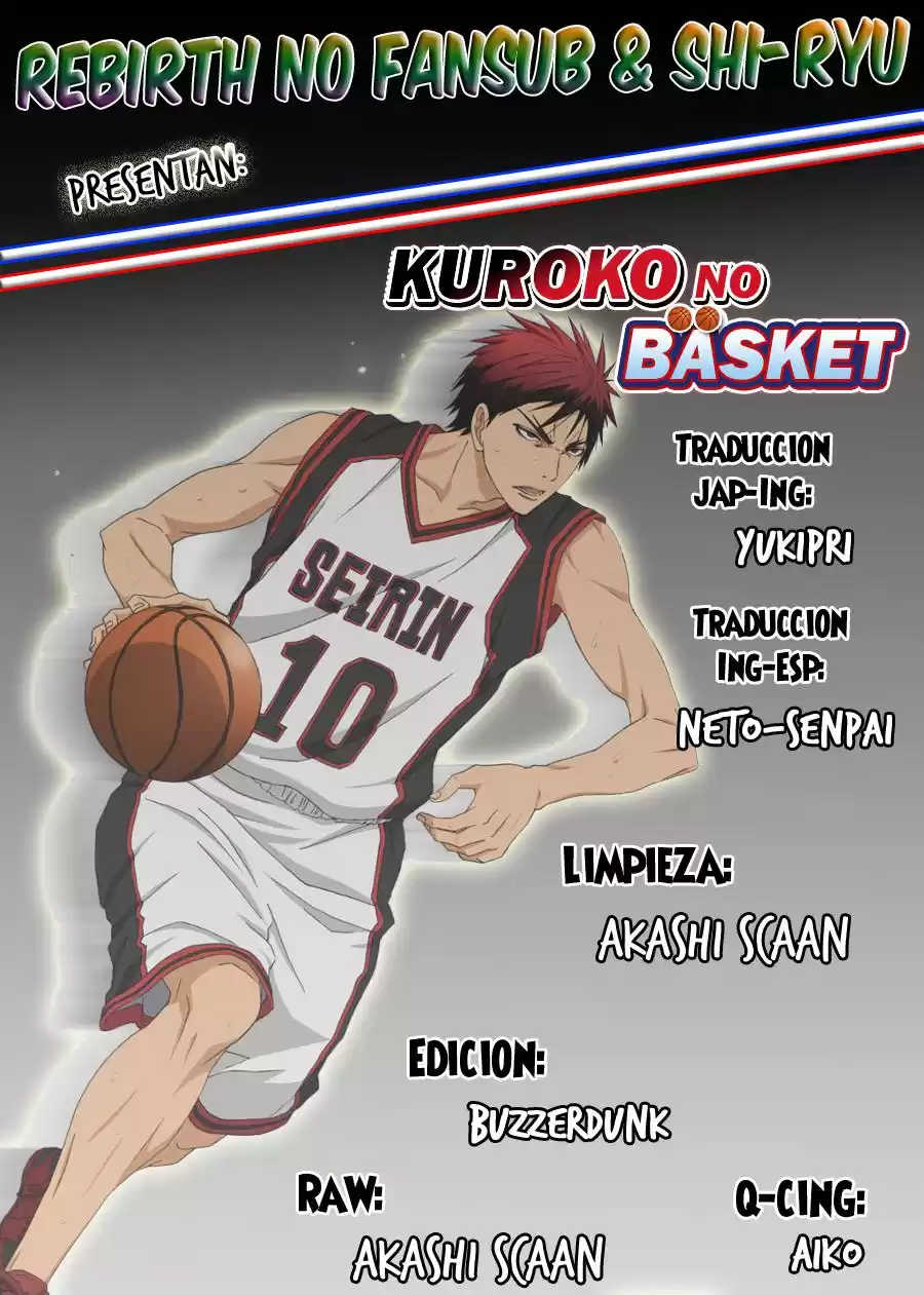 Kuroko no Basket Capitulo 183 página 1