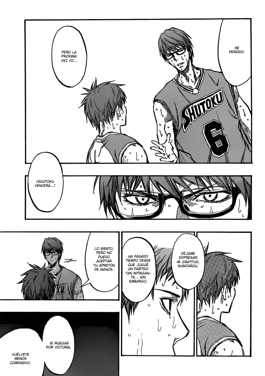 Kuroko no Basket Capitulo 183 página 6