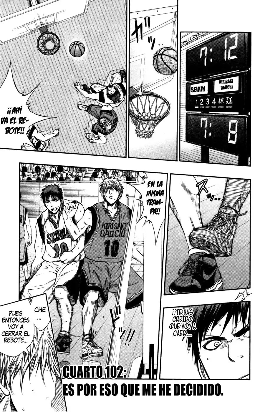 Kuroko no Basket Capitulo 102 página 1