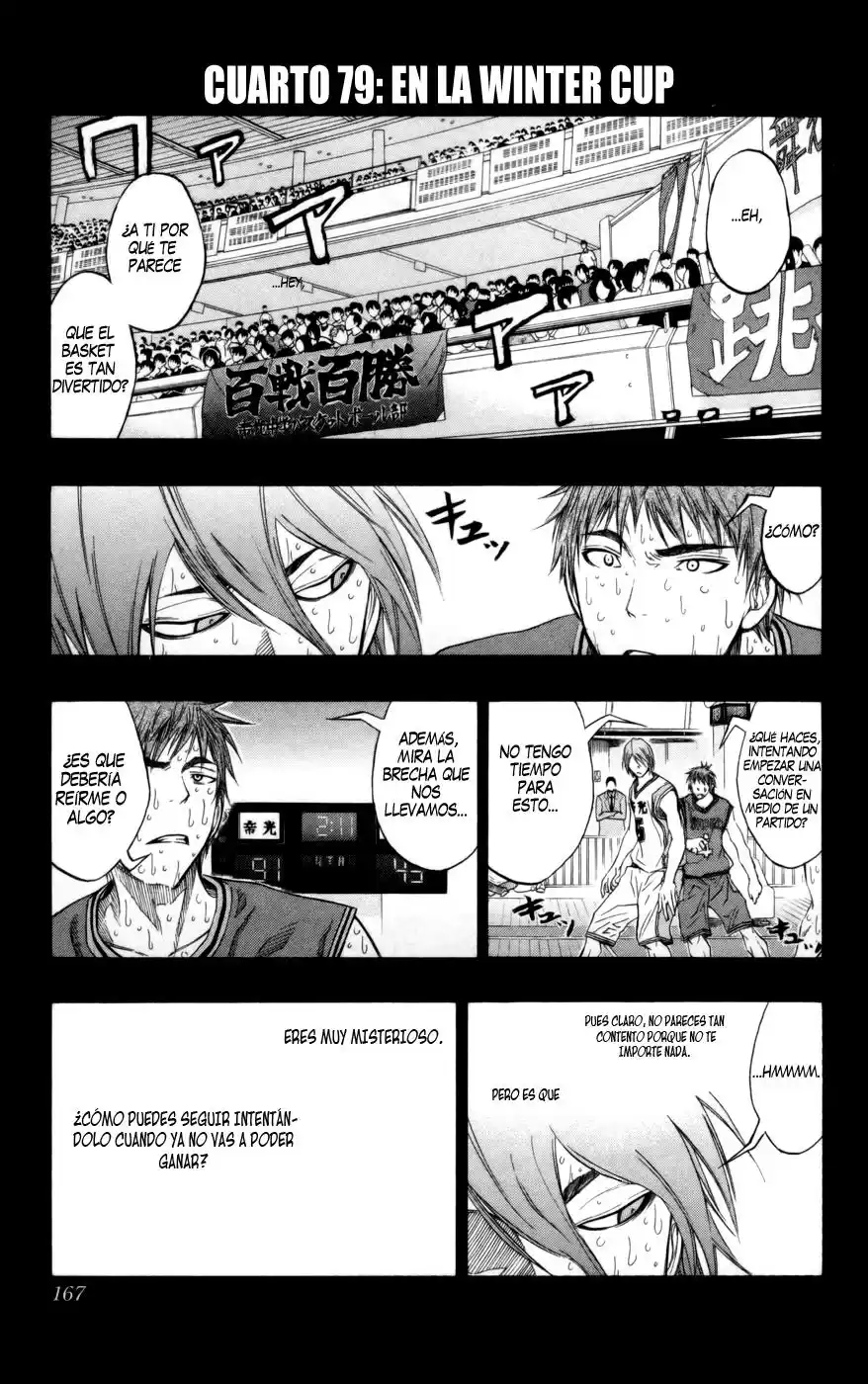 Kuroko no Basket Capitulo 79 página 1