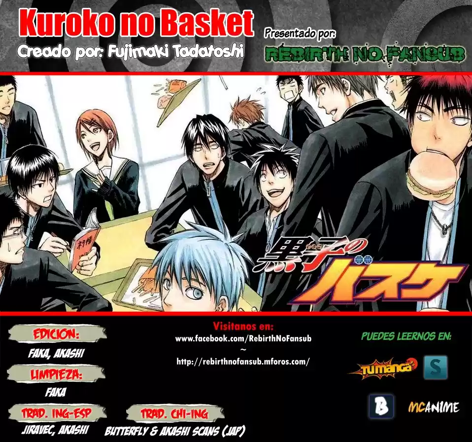 Kuroko no Basket Capitulo 220 página 1