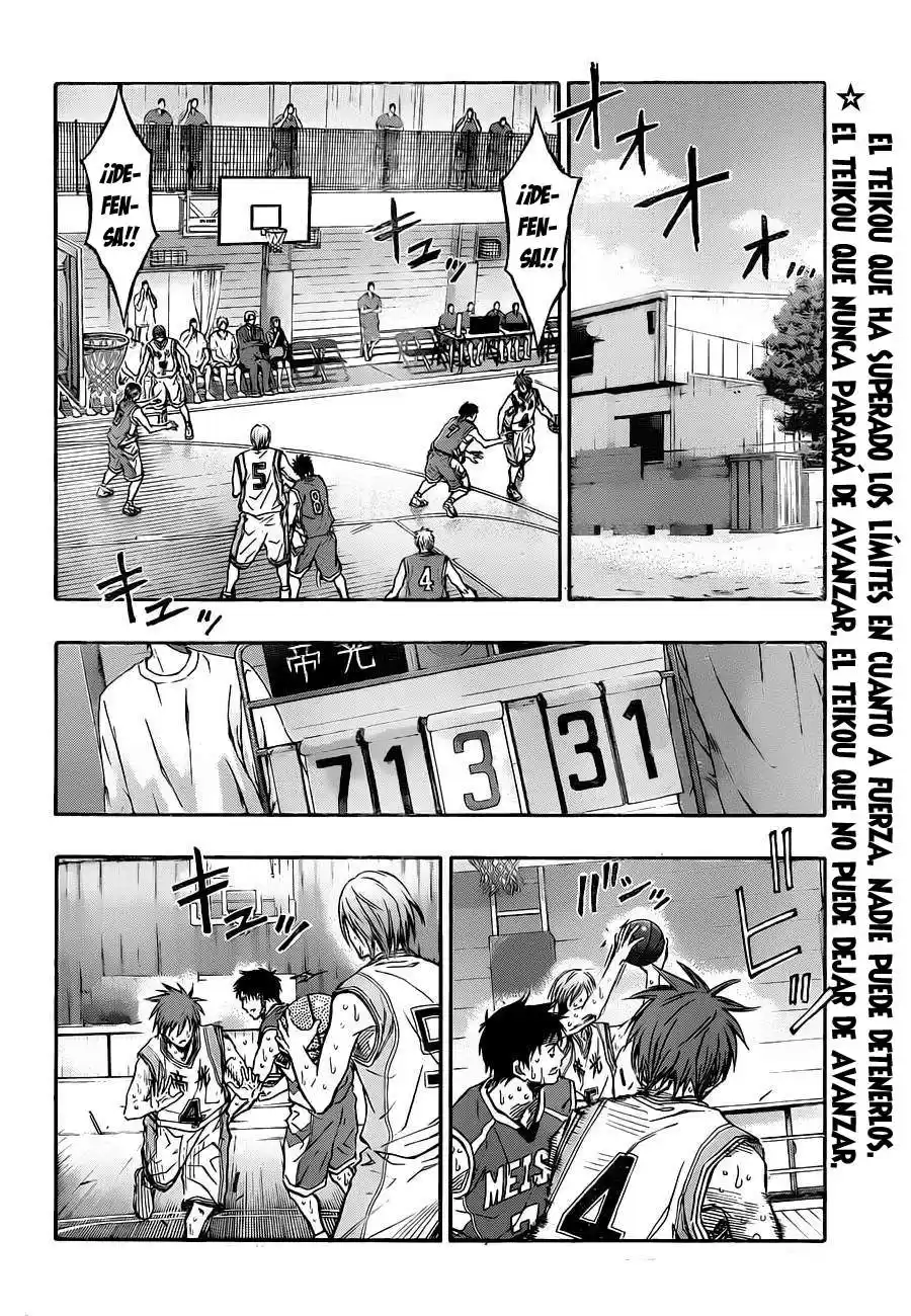 Kuroko no Basket Capitulo 220 página 3