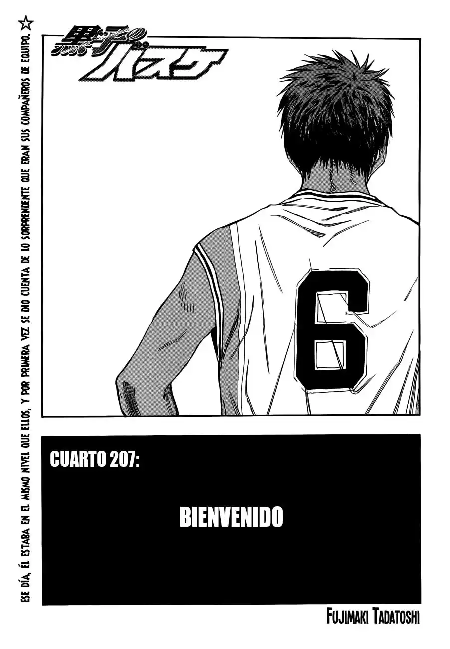 Kuroko no Basket Capitulo 207 página 1