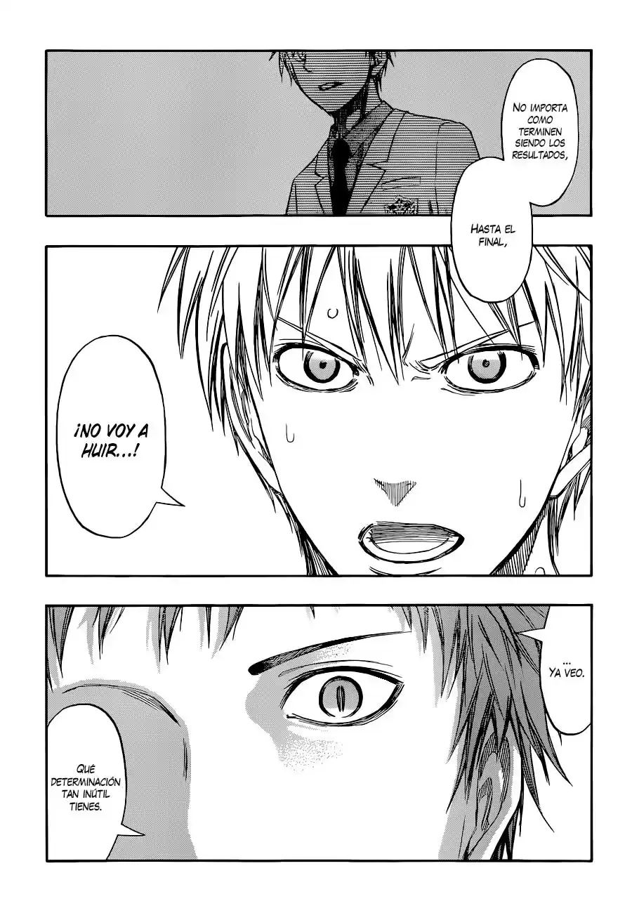 Kuroko no Basket Capitulo 248: No tengo ganas de rendirme todavia página 5