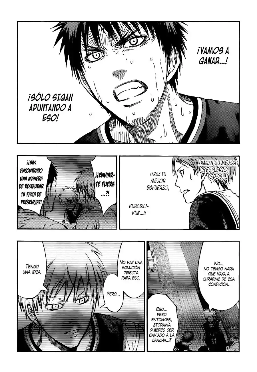 Kuroko no Basket Capitulo 248: No tengo ganas de rendirme todavia página 7