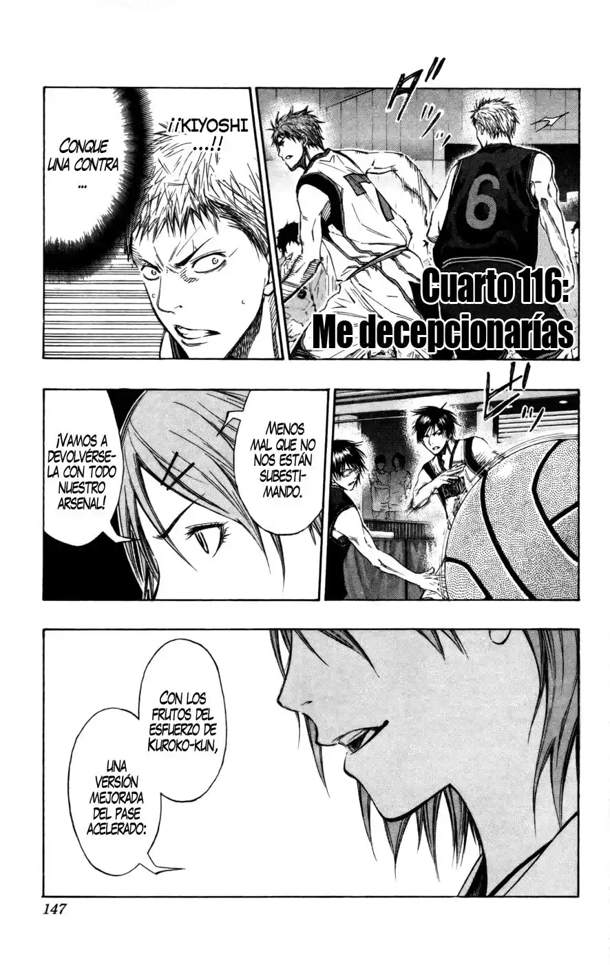 Kuroko no Basket Capitulo 116 página 2