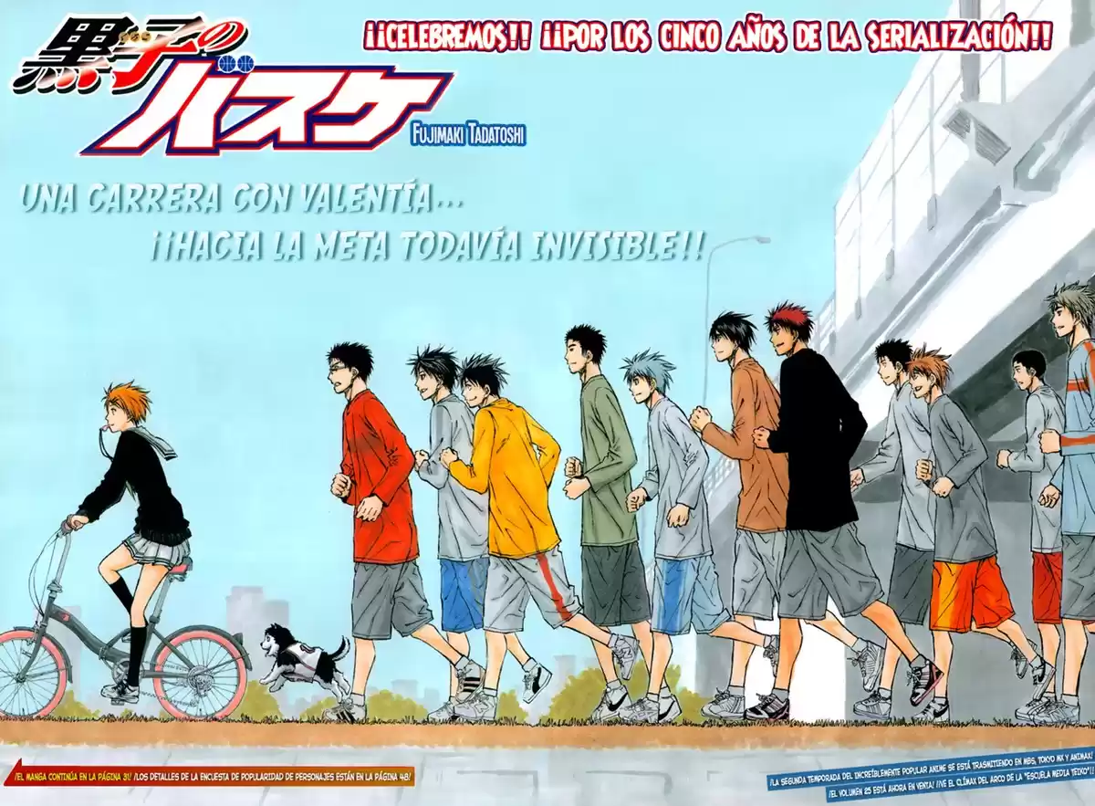 Kuroko no Basket Capitulo 242: Te mostrare algo N.I.C.E página 3