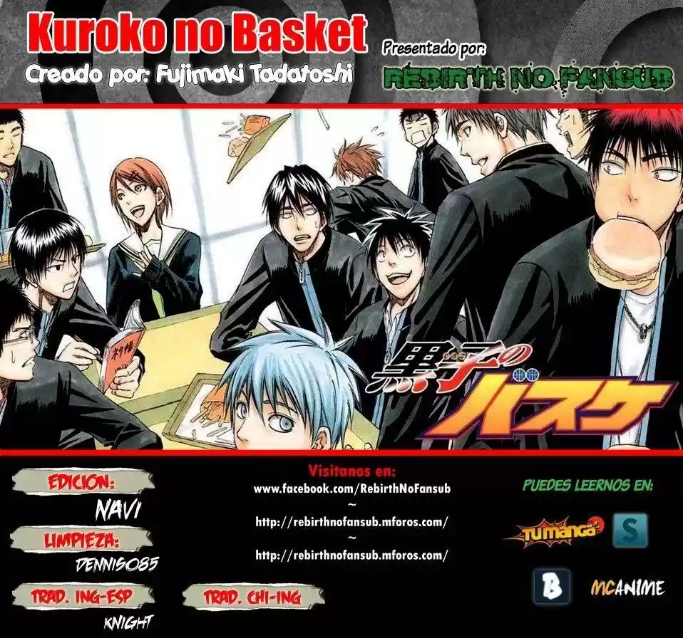 Kuroko no Basket Capitulo 195 página 3