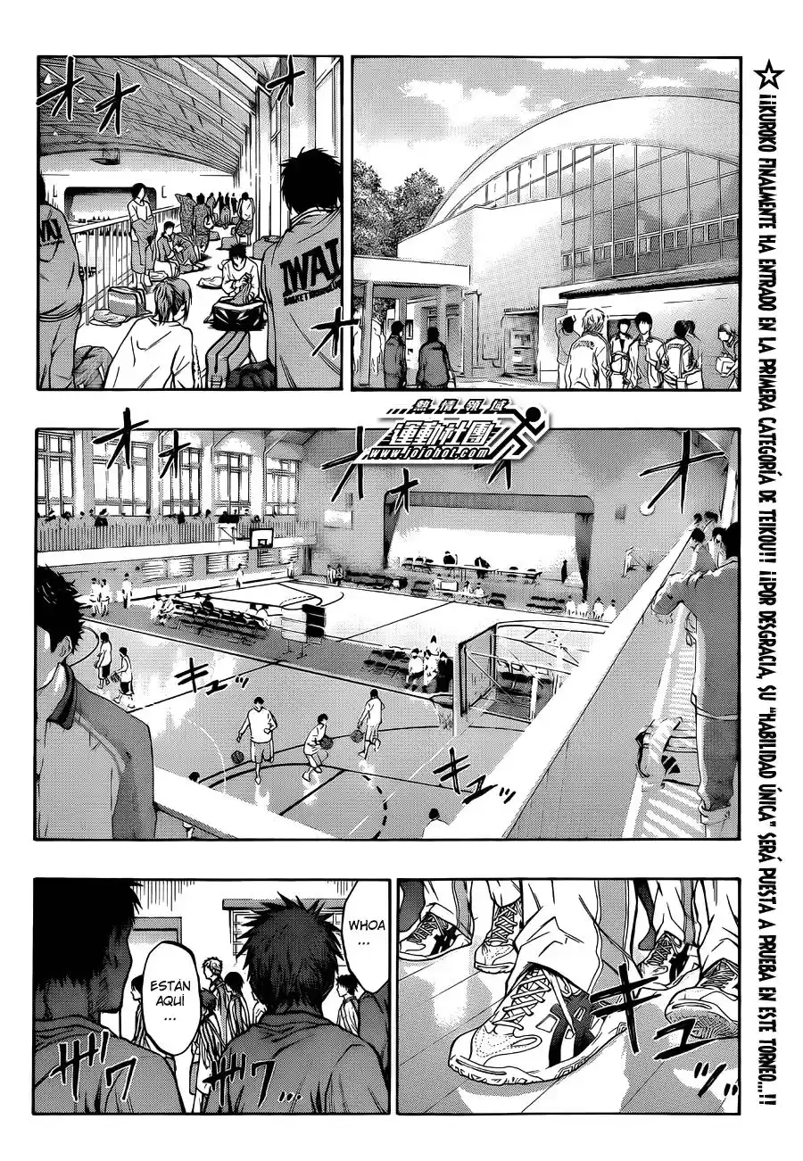 Kuroko no Basket Capitulo 208 página 3