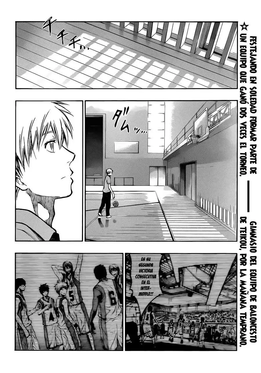 Kuroko no Basket Capitulo 219 página 3