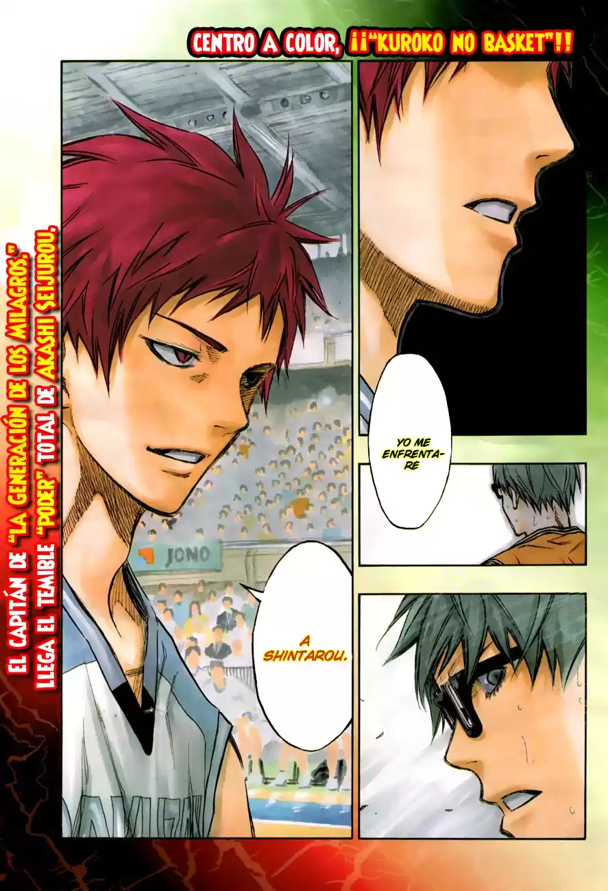 Kuroko no Basket Capitulo 178 página 3