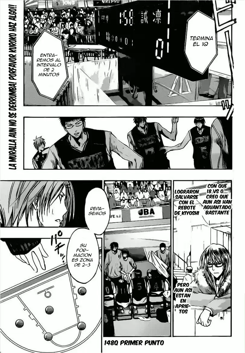 Kuroko no Basket Capitulo 148 página 3